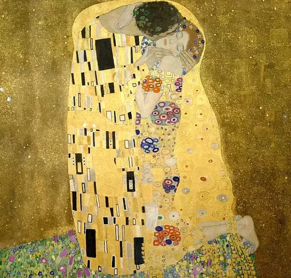 Gustav Klimt in Belvedere Palace